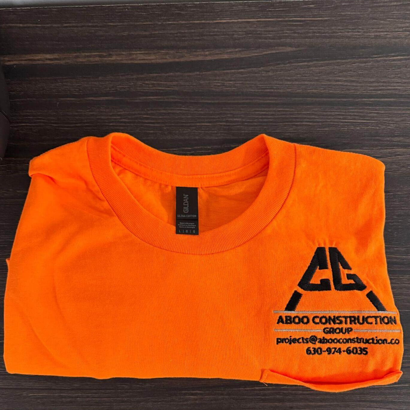 Aboo Orange T Shirt